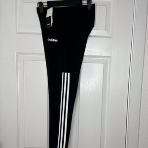 adidas Ladies 7/8  3-Stripe Active Tight /Leggings Black - S NWT